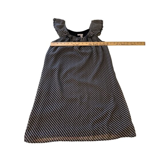 💖Old Navy Women's Sleeveless Patterned Dress Small Black & White - Picture 5 of 6